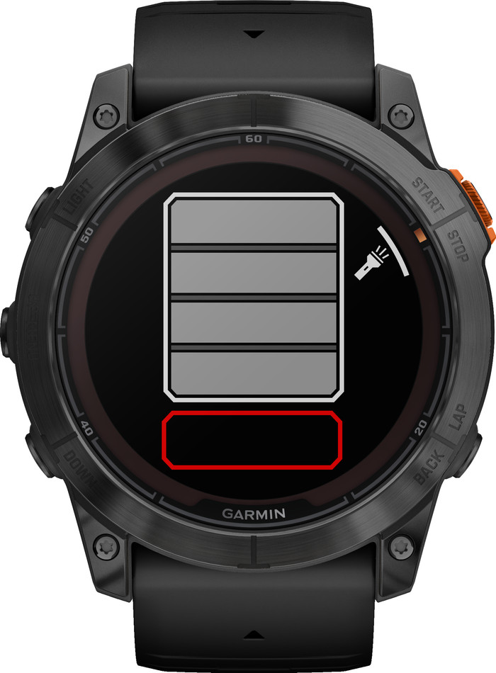 Garmin Fenix 7X Pro Solar Black 51mm front