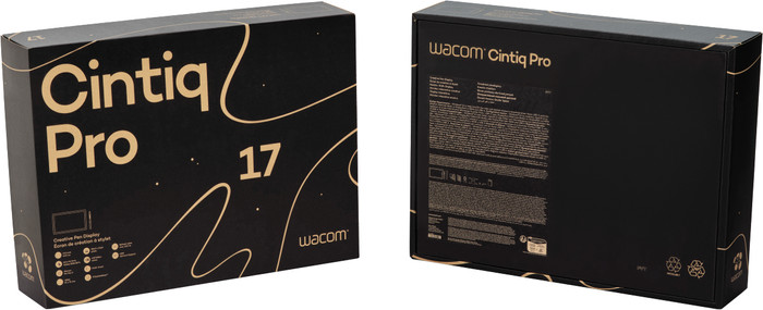 Wacom Cintiq Pro 17 emballage