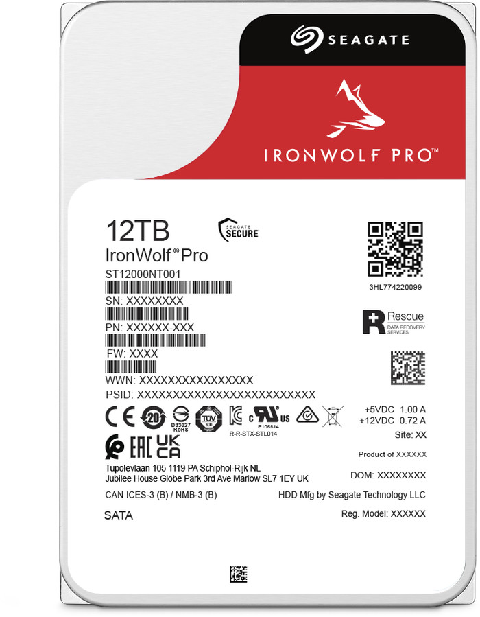 Seagate IronWolf Pro 12TB visual Coolblue 1