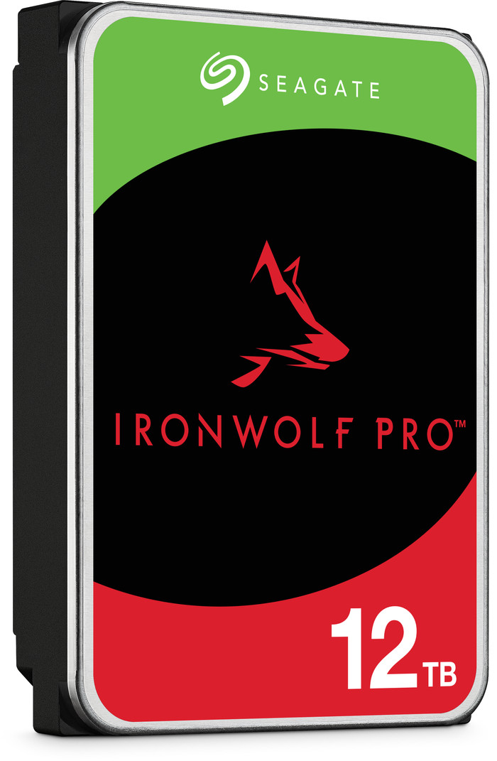 Seagate IronWolf Pro 12TB linkerkant