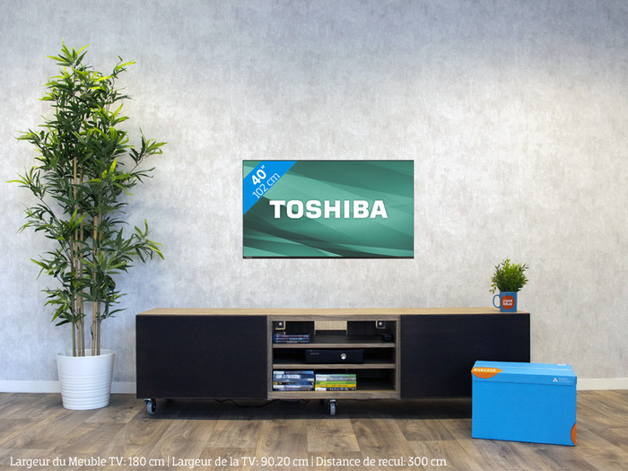Toshiba 40LV3E63DG (2023) visuel Coolblue 1