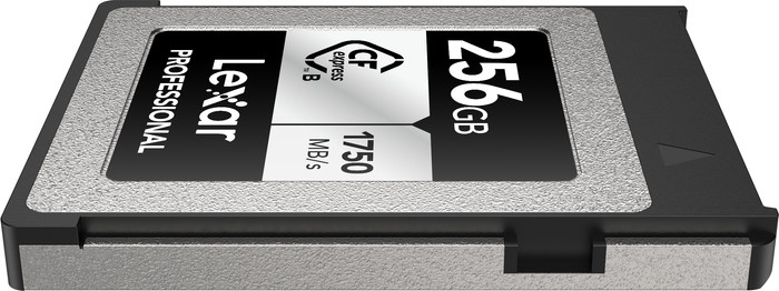 Lexar Professional SILVER 256GB CFexpress Type B onderkant