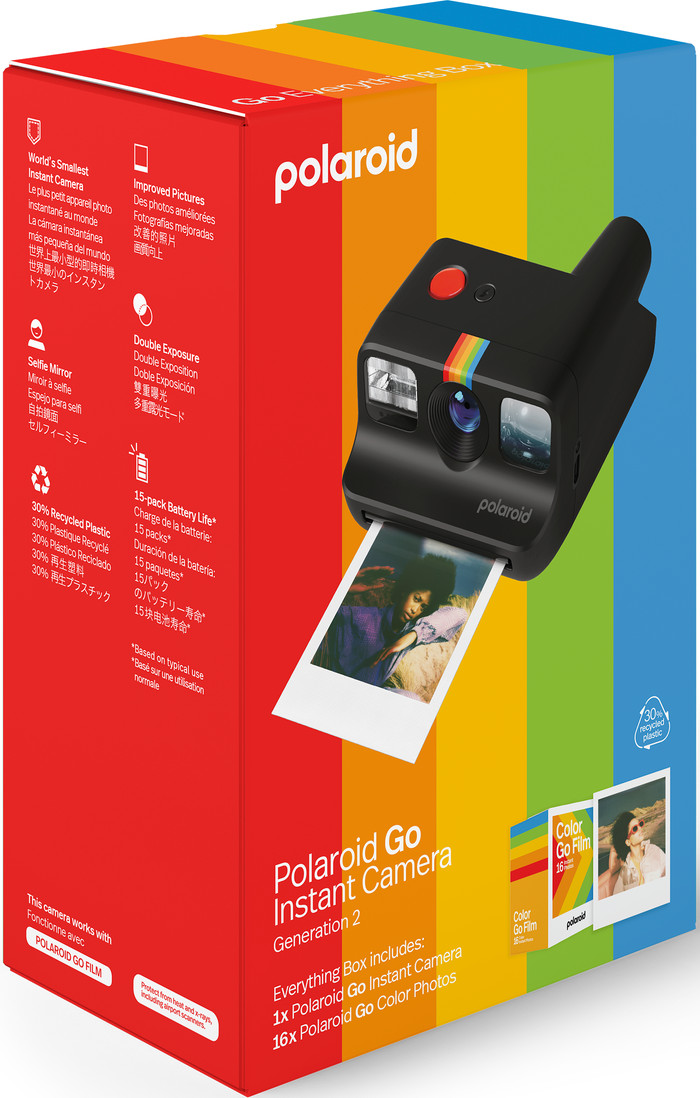 Polaroid Go 2 Everything Box Noir emballage