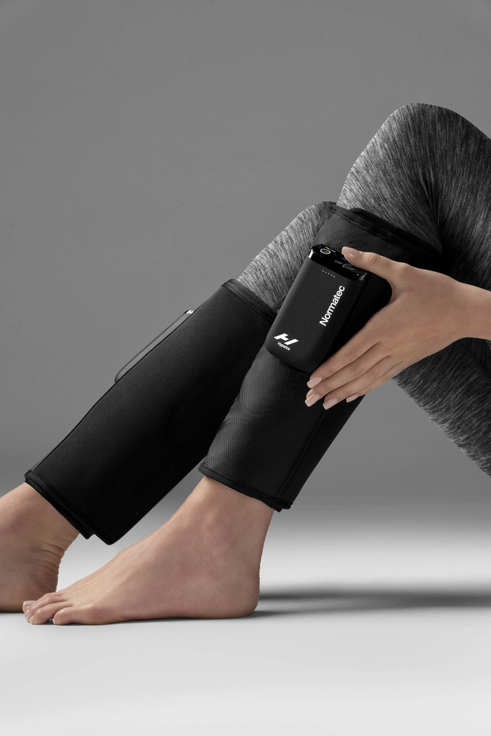 Hyperice Normatec Lower Legs produit à l'usage