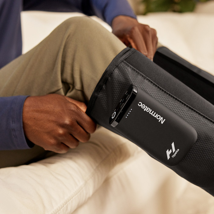 Hyperice Normatec Lower Legs produit à l'usage