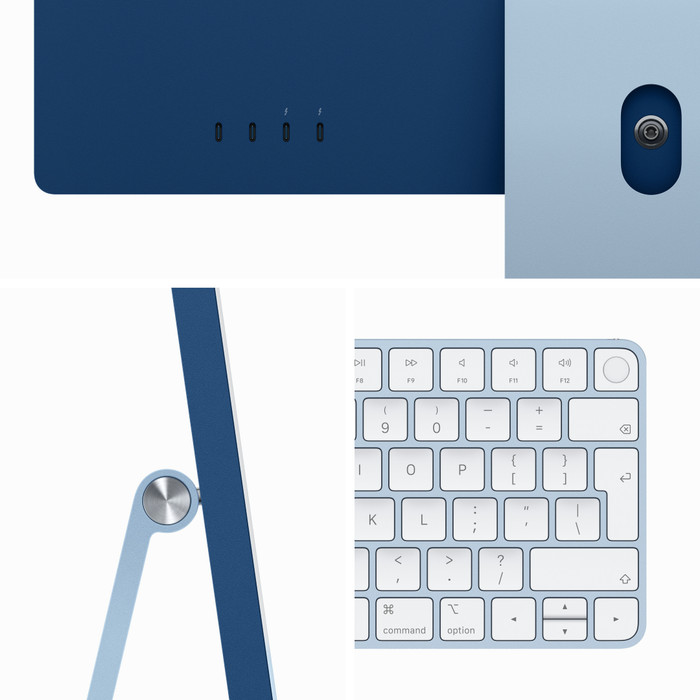 iMac 24inch 2023 ブルー M3 （VESA）16GB/512GB iMac 24inch 2023 ブルー M3 （VESA）16GB/512GB - メルカリ