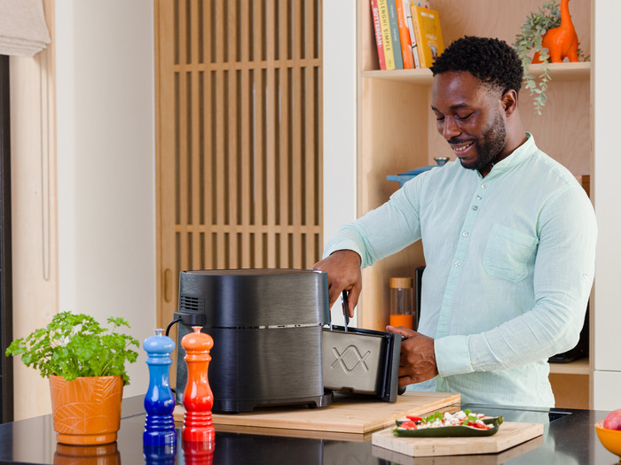 Airfryer XXL Veripart produit à l'usage