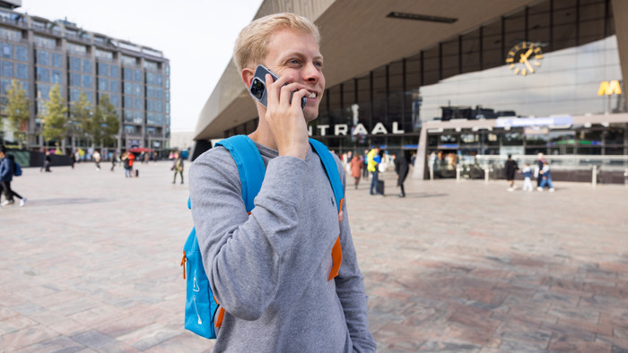 BlueBuilt Back Cover iPhone 15 Pro Transparent visual Coolblue 3