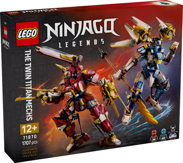 LEGO Ninjago De Twee Torenhoge Mecha 71870 verpakking