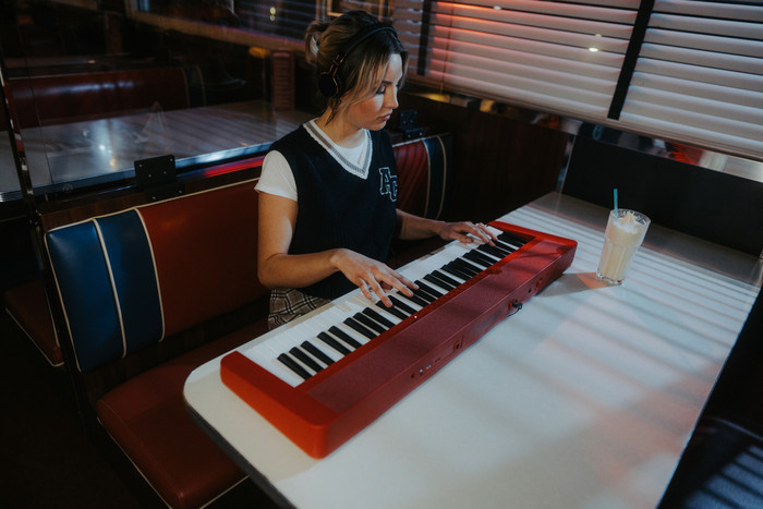 Casio CT-S1 Rouge produit à l'usage