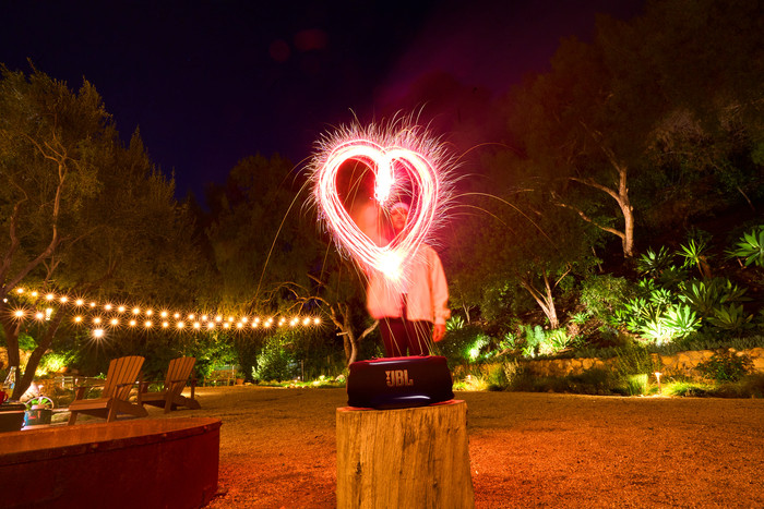 JBL Xtreme 5 Zwart product in gebruik