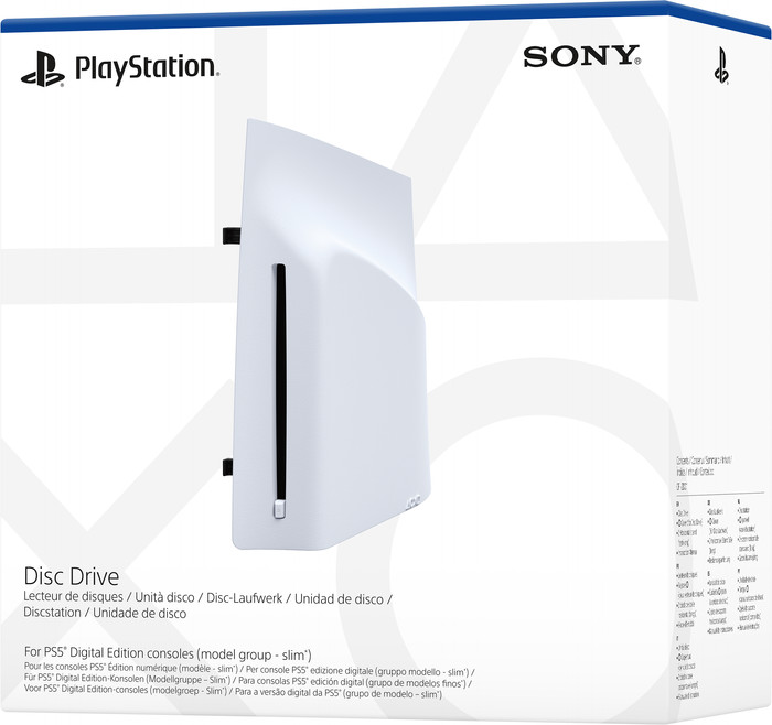 PlayStation 5 Pro + Disc Drive verpakking