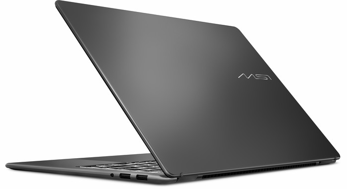 MSI Prestige 14 AI+ D3MG-048BE OLED Azerty achterkant