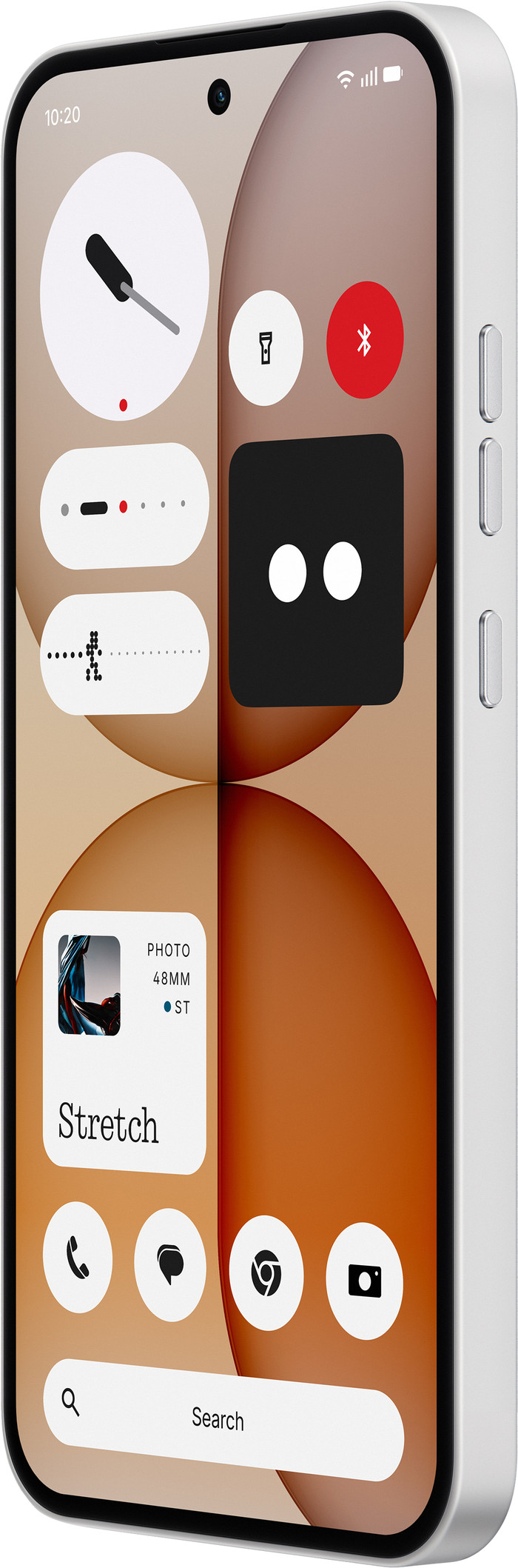 Nothing Phone (4a) 128GB Wit 5G voorkant