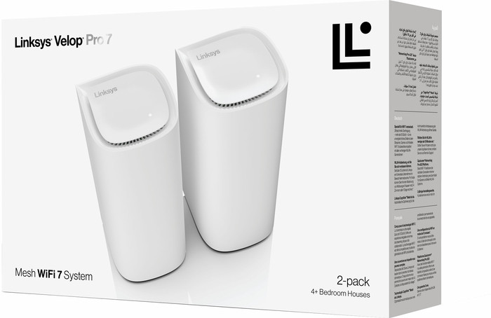Linksys Velop Pro 7 2-Pack verpakking