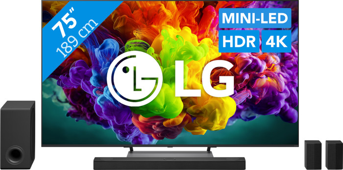 LG Mini-led 75" QNED85 (2026) + LG DS80TR Main Image