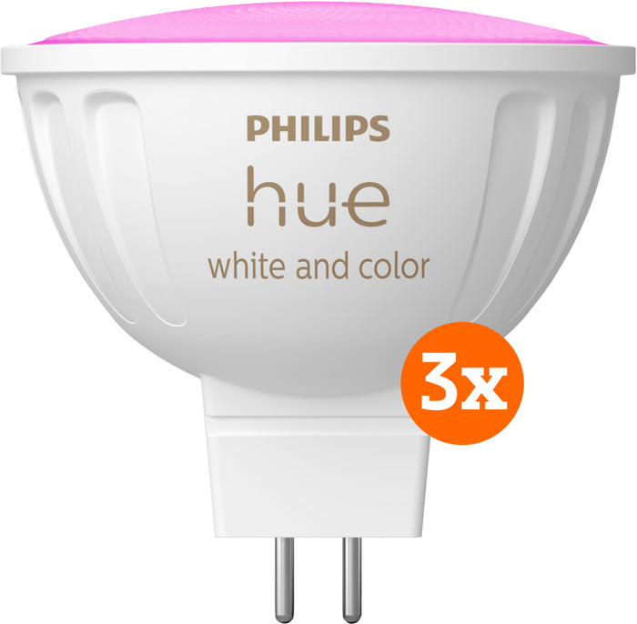 Philips Hue Spot White and Color MR16 Lot de 3 Main Image