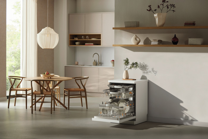 Miele G 7232 SC BRWS product in gebruik