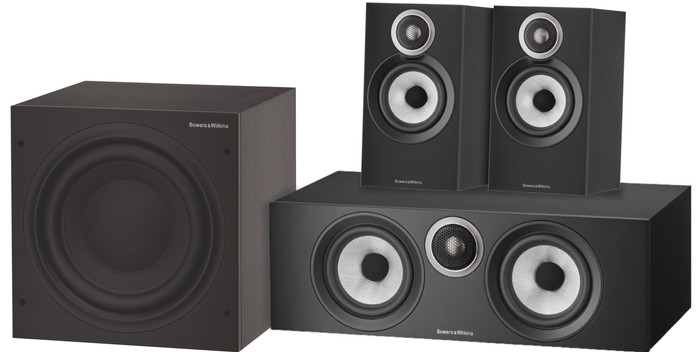 Bowers & Wilkins HTM6 S3 + 606 S3 + ASW610 Black Main Image