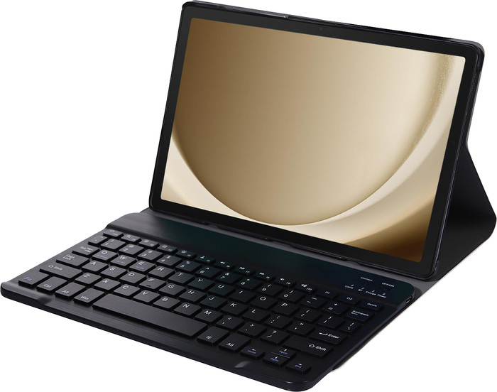 Just in Case Premium Samsung Galaxy Tab A9 Plus Étui Clavier AZERTY Noir côté droit