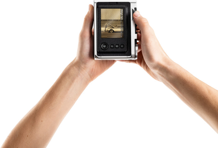 Fujifilm Instax Mini EVO Black product in use