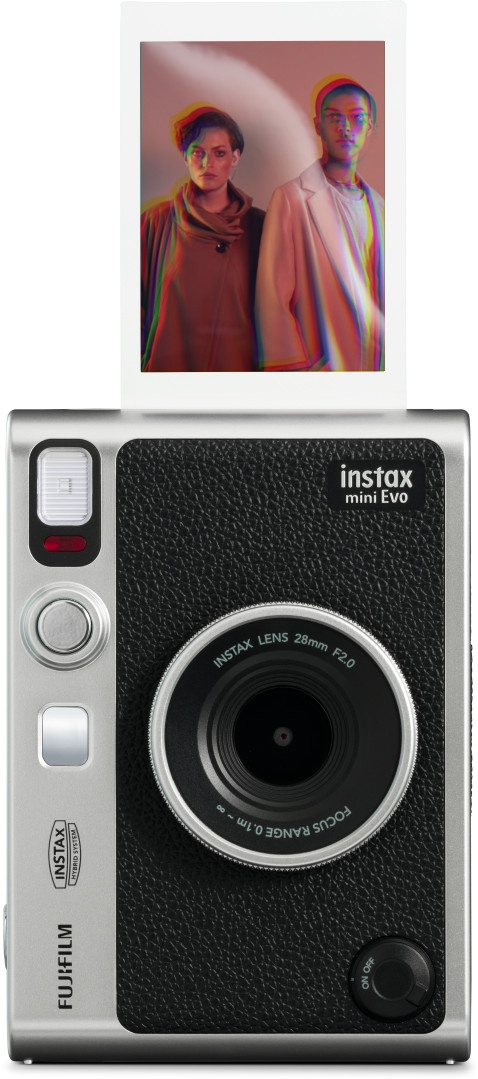 Fujifilm Instax Mini EVO Black front