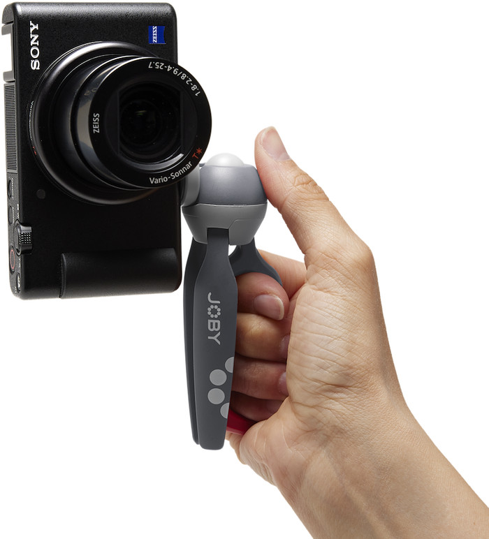 Joby Handypod Clip product in gebruik