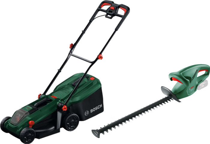 Bosch Rotak 18V-32 (zonder accu) + Bosch EasyHedgeCut 18-45 Li (zonder accu) Main Image