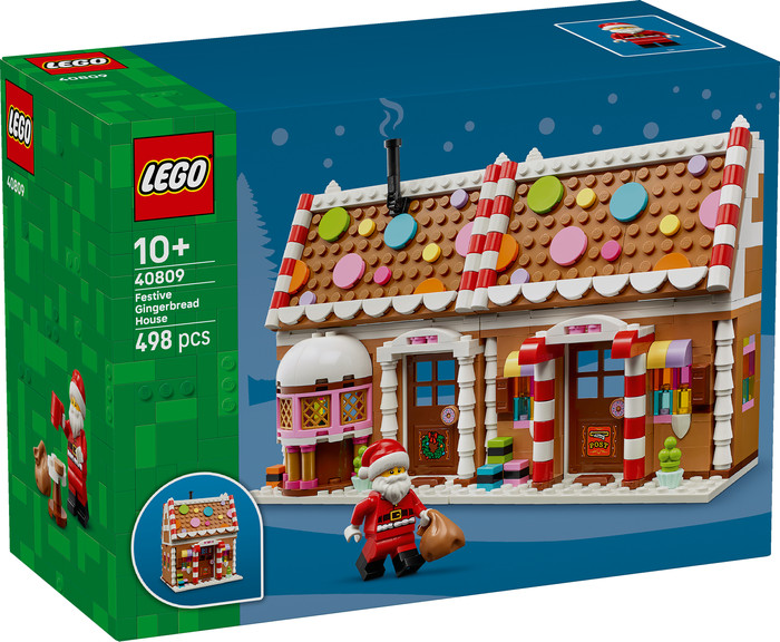 LEGO Winter Gingerbread House 40809 packaging