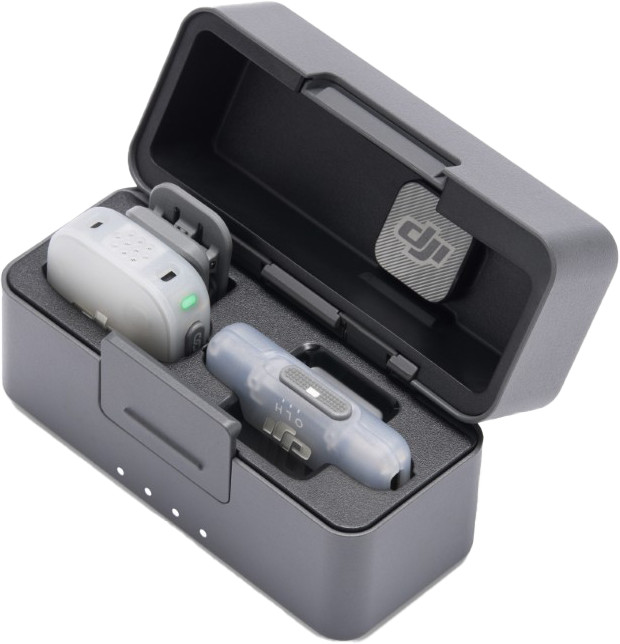 DJI Mic Mini 2 Charging Case for Mobile Receiver top