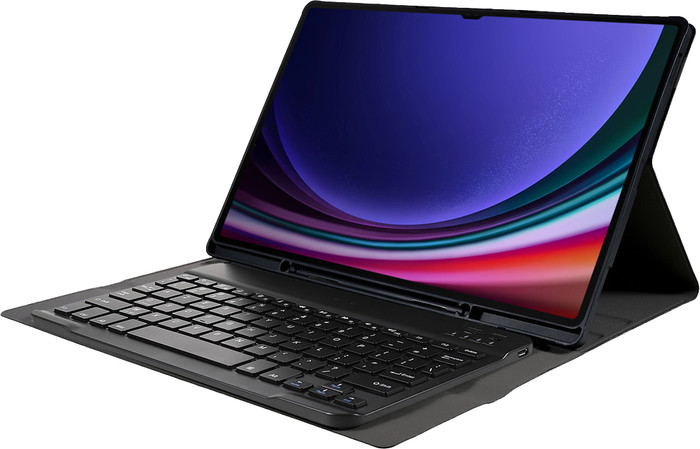 Just in Case Premium Samsung Galaxy Tab S9 Ultra Toetsenbord Hoes AZERTY Zwart Main Image