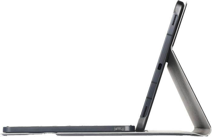 Just in Case Premium Samsung Galaxy Tab S10 Plus / S9 Plus Toetsenbord Hoes AZERTY Zwart linkerkant