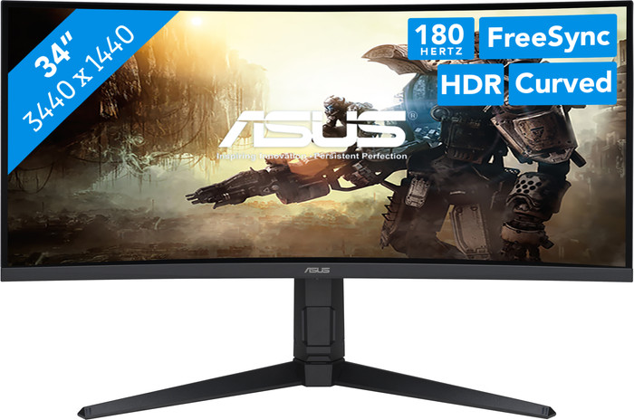 ASUS TUF Gaming VG34VQL3A | Coolblue | Monitors