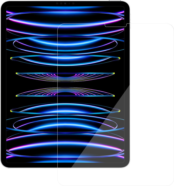 BlueBuilt Apple iPad Pro (2022) 12,9 Pouces Protège-écran Verre Main Image
