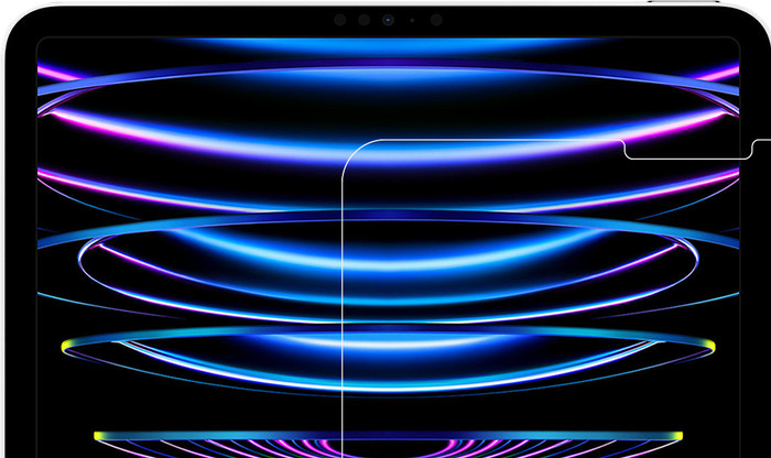 BlueBuilt Apple iPad Pro (2022) 12,9 Pouces Protège-écran Verre détail