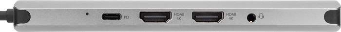 BlueBuilt 9-in-1 Dual HDMI Docking Station with USB-C back