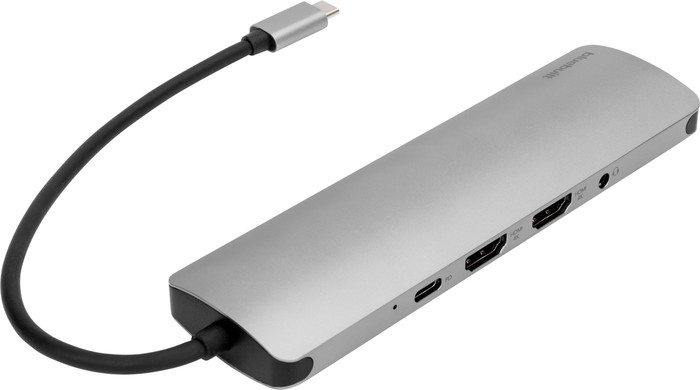 BlueBuilt 9-in-1 Dual HDMI Docking Station with USB-C top