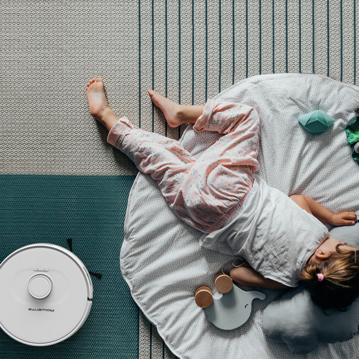 Rowenta X-Plorer Serie 75 S+ RR8587 product in gebruik