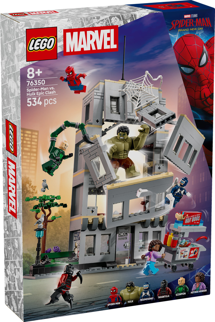 LEGO Marvel Spider-Man vs. Hulk ultieme confrontatie 76350 verpakking