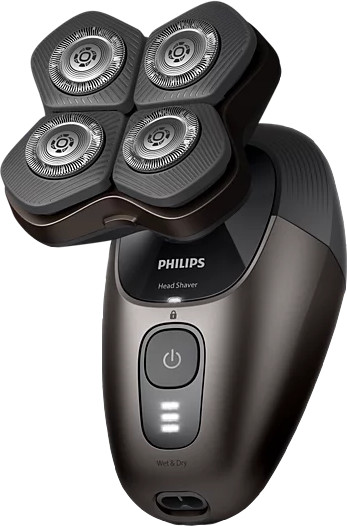 Philips Headshaver Pro Series 9000 HS9980/15 rechterkant
