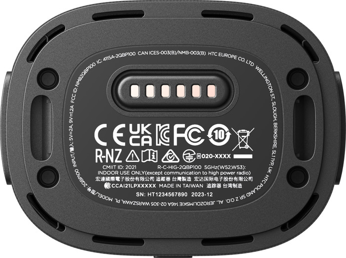 HTC Vive Ultimate Tracker Kit 3+1 arrière