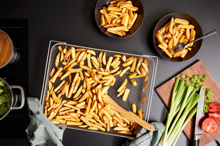 Etna HS3006 AirFry Panier de Cuisson produit à l'usage