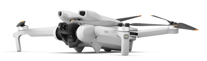 DJI Mini 3 + Smart Controller left side