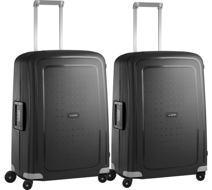 Samsonite S'Cure Spinner 69cm Duo Pack Black Main Image