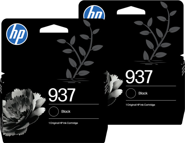 HP 937 Cartridge Zwart Duo Pack Main Image