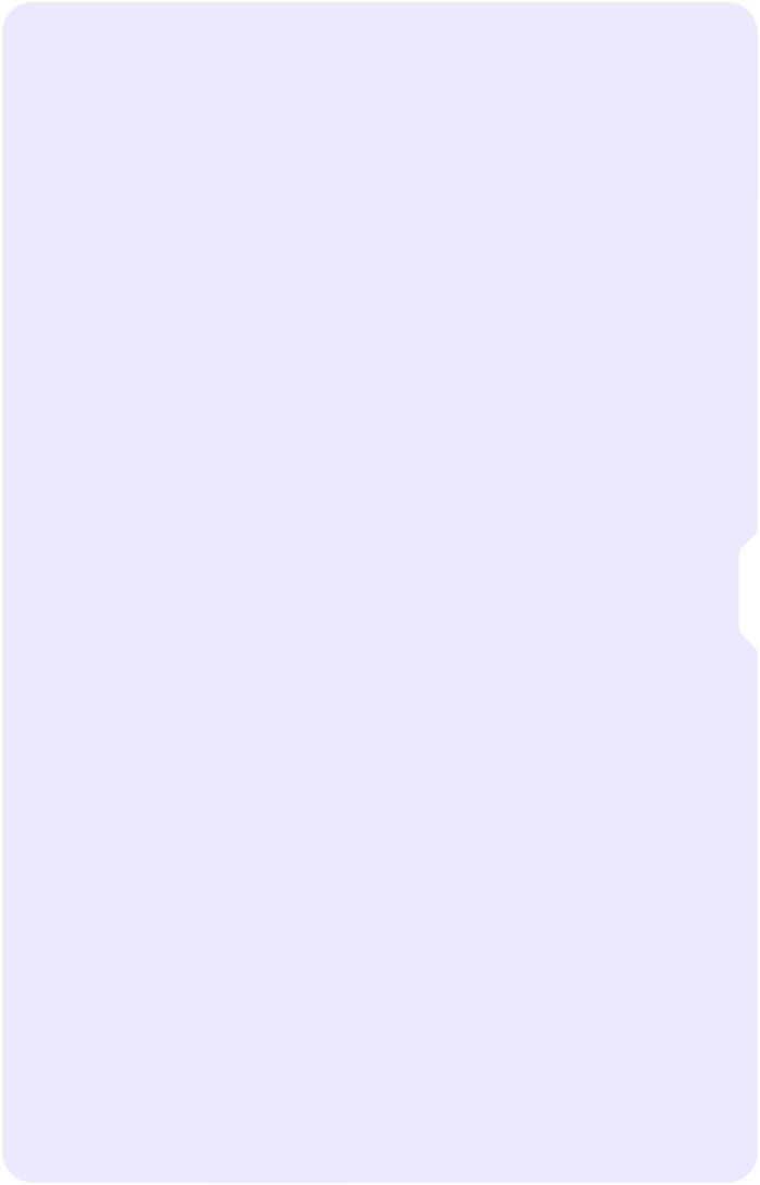 Just in Case Samsung Galaxy Tab S10 Plus/S9 Plus/S9 FE Plus Blue Light Filter Screen Protector front