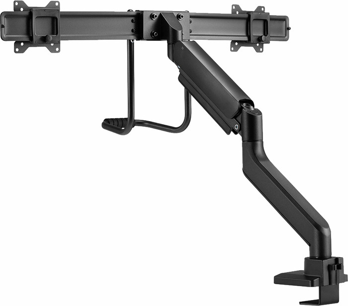 Neomounts NEXT Core DS75-450BL2 Crossbar Monitor Arm Gas Spring - Black back