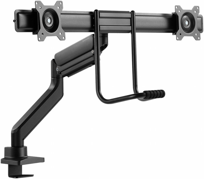 Neomounts NEXT Core DS75-450BL2 Crossbar Monitor Arm Gas Spring - Black left side