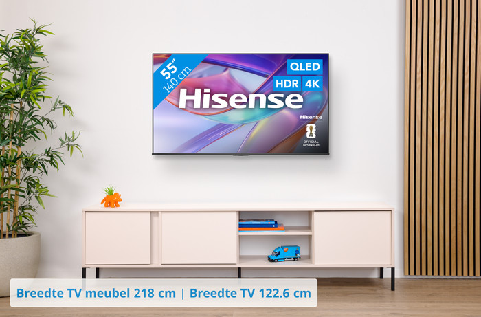 Hisense QLED 55" E79S (2026) visual Coolblue 1