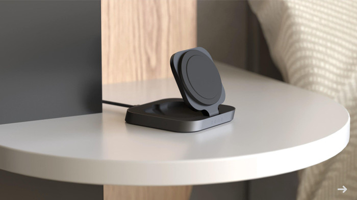 ZENS Wireless Charger 7.5W with MagSafe Magnet and Stand visual supplier